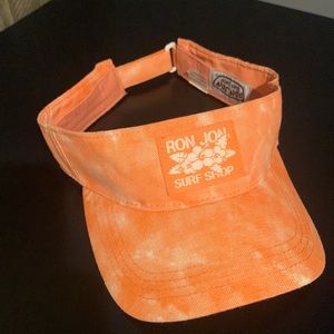 Ron Jon Surf Shop Visor - tie dyed orange